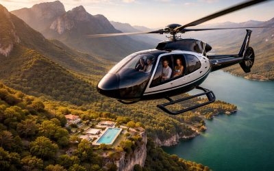 Rutas exclusivas en helicóptero: descubre destinos únicos en menos tiempo